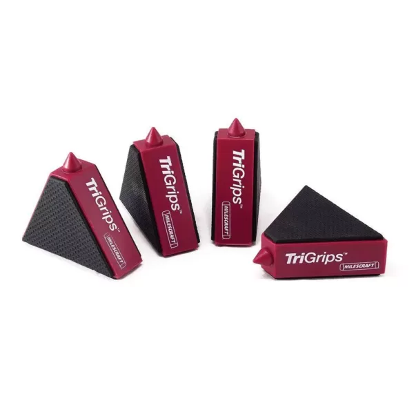 Milescraft TriGrips Non-Slip Work Supports, 4-Piece